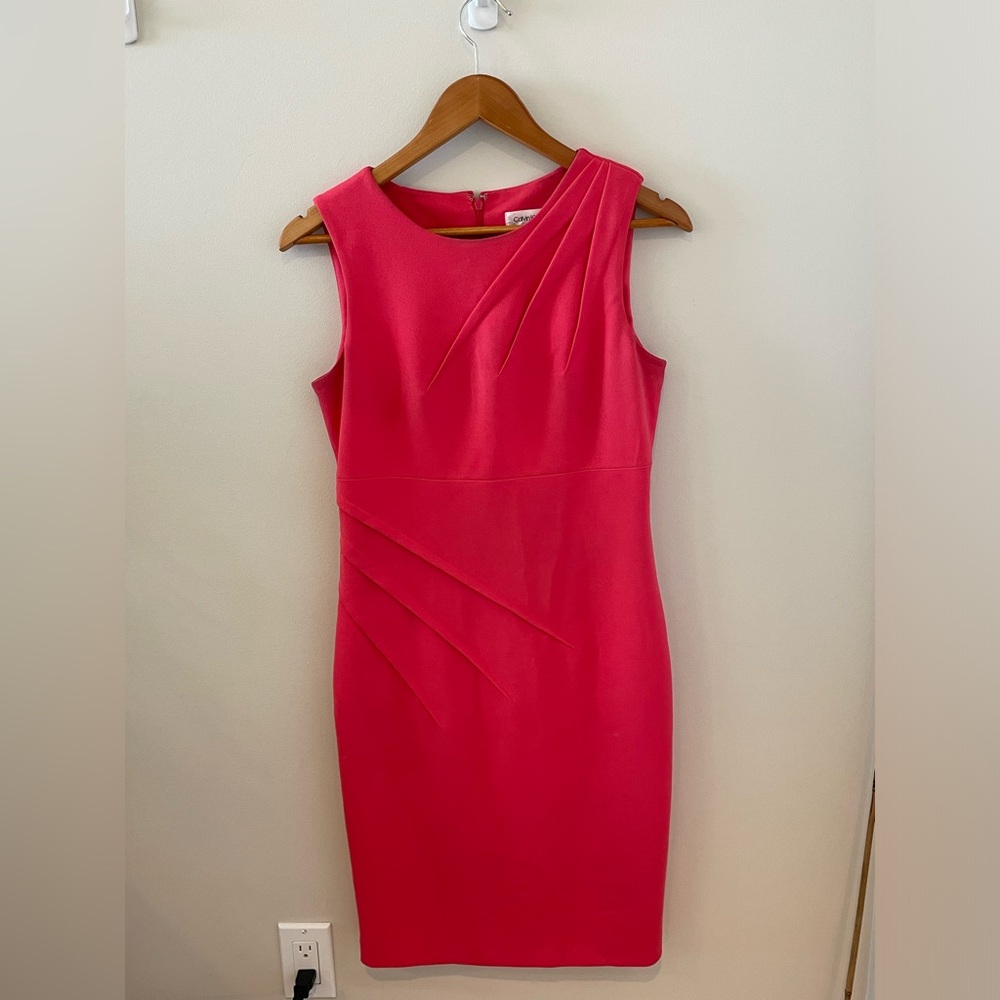 Calvin Klein Dress Size 6 -Pink